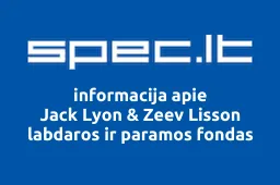 Jack Lyon & Zeev Lisson labdaros ir paramos fondas iliustracija