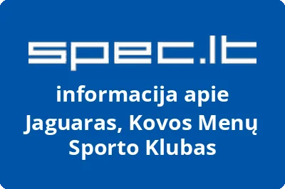 Kovos menų sporto klubas Jaguaras
