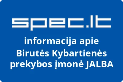 Birutės Kybartienės prekybos įmonė JALBA