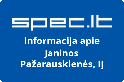 Janinos Pažarauskienės individuali įmonė