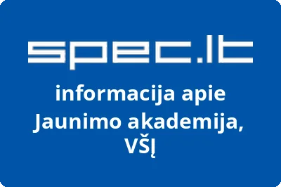 Jaunimo akademija, VŠĮ | spec.lt