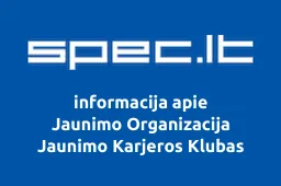 Jaunimo Organizacija Jaunimo Karjeros Klubas