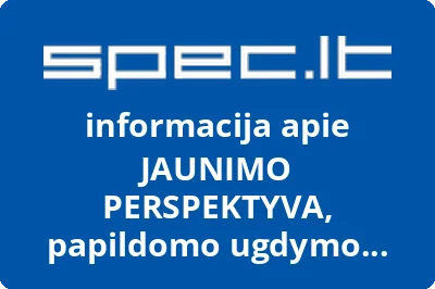 Papildomojo ugdymo mokykla Jaunimo perspektyva
