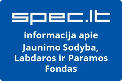 Labdaros ir paramos fondas Jaunimo sodyba