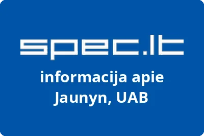 Jaunyn, UAB | spec.lt