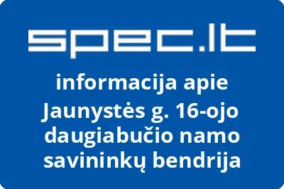 Jaunystės g. 16-ojo daugiabučio namo savininkų bendrija