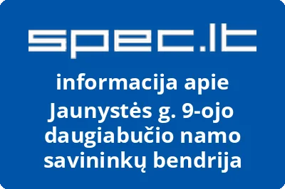 Jaunystės g. 9-ojo daugiabučio namo savininkų bendrija