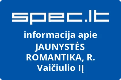 JAUNYSTĖS ROMANTIKA, UAB