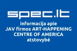 JAV firmos ART-HAPPENING CENTRE OF AMERICA atstovybė | spec.lt