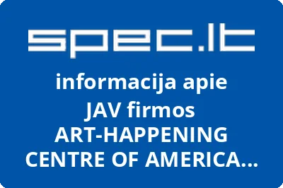 JAV firmos ART-HAPPENING CENTRE OF AMERICA atstovybė | spec.lt