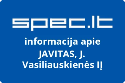 J. Vasiliauskienės firma Javitas
