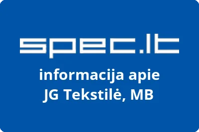 JG Tekstilė, MB