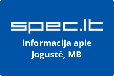 Jogustė, MB | spec.lt
