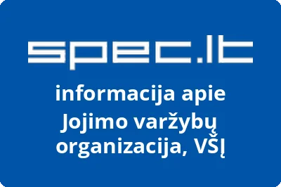 Jojimo varžybų organizacija, VŠĮ