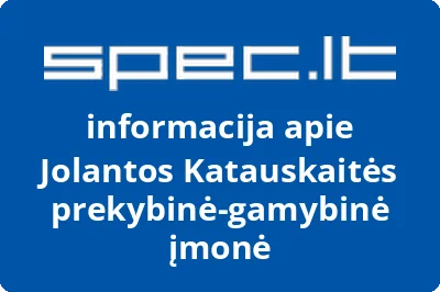 Jolantos Katauskaitės prekybinė-gamybinė įmonė