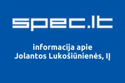 Jolantos Lukošiūnienės, IĮ | spec.lt