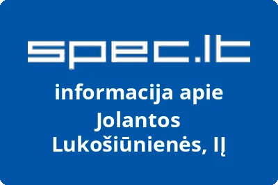 Jolantos Lukošiūnienės, IĮ