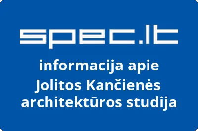 Jolitos Kančienės architektūros studija
