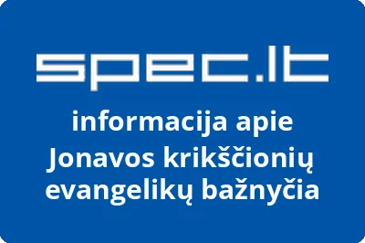 Jonavos krikščionių evangelikų bažnyčia