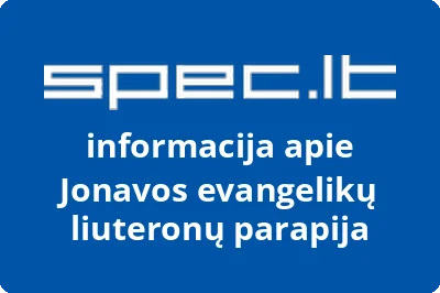 Jonavos evangelikų liuteronų parapija