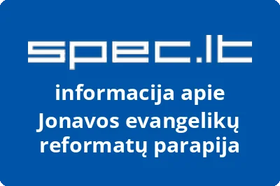 Jonavos evangelikų reformatų parapija