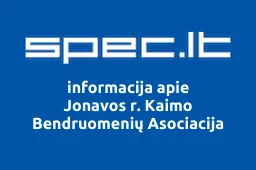 Jonavos r. Kaimo Bendruomenių Asociacija | spec.lt