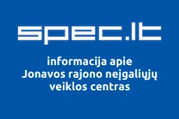 Jonavos rajono neįgaliųjų veiklos centras iliustracija
