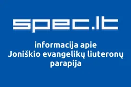 Joniškio evangelikų liuteronų parapija | spec.lt