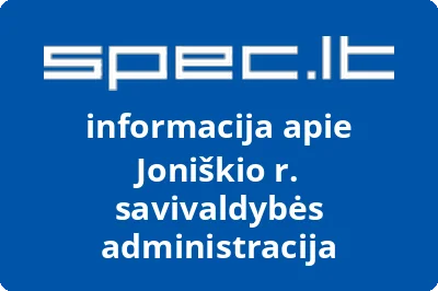 Joniškio rajono savivaldybės administracija