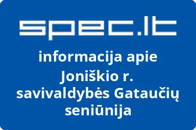 Joniškio r. savivaldybės Gataučių seniūnija