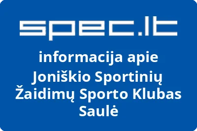 Joniškio sportinių žaidimų sporto klubas Saulė