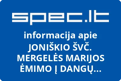 JONIŠKIO ŠVČ. MERGELĖS MARIJOS ĖMIMO Į DANGŲ BAŽNYČIA | spec.lt