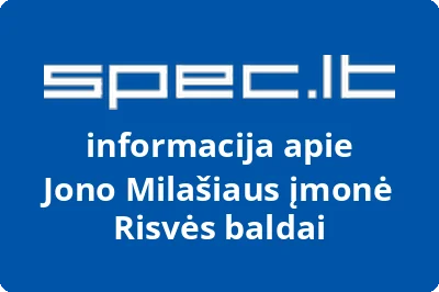 Jono Milašiaus įmonė Risvės baldai