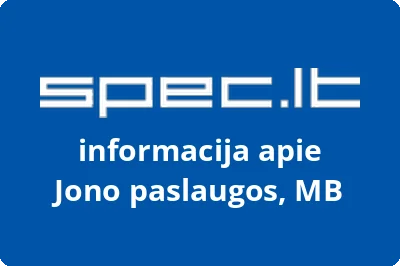 Jono paslaugos, MB | spec.lt