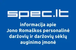 Jono Romaškos personalinė daržovių ir daržovių sėklų auginimo įmonė