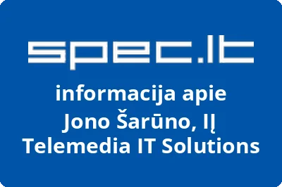 Jono Šarūno, IĮ Telemedia IT Solutions