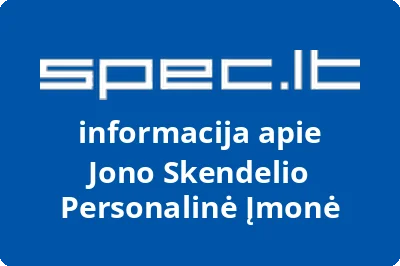 Jono Skendelio personalinė įmonė