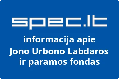 Jono Urbono Labdaros ir paramos fondas | spec.lt