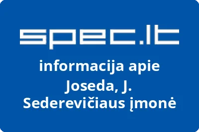 Joseda, J. Sederevičiaus įmonė