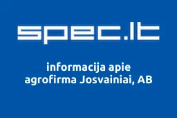 agrofirma Josvainiai, AB | spec.lt
