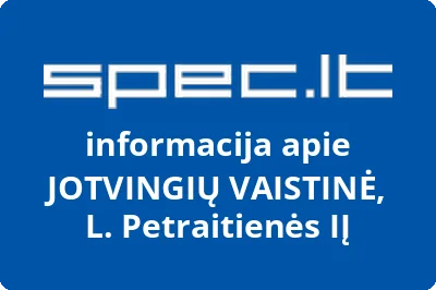 JOTVINGIŲ VAISTINĖ, L. Petraitienės, IĮ