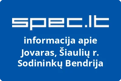 Jovaras, Šiaulių r. Sodininkų Bendrija