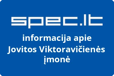 Jovitos Viktoravičienės įmonė
