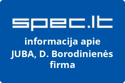 JUBA, D. Borodinienės firma
