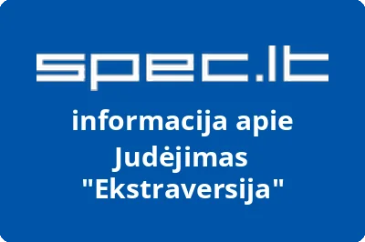 Judėjimas Ekstraversija