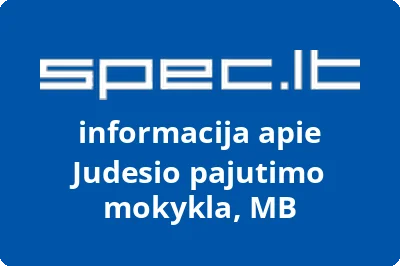 Judesio pajutimo mokykla, MB | spec.lt