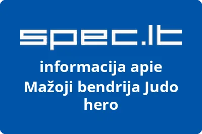 Judo hero, MB | spec.lt