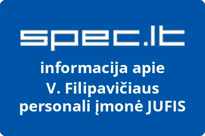 V. Filipavičiaus personali įmonė JUFIS