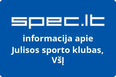 Julisos sporto klubas, VšĮ