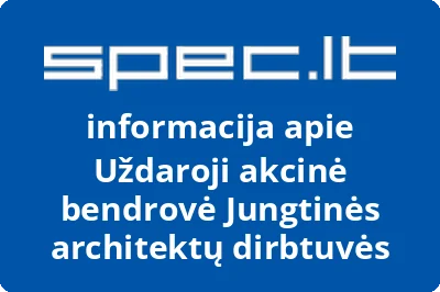 Jungtinės architektų dirbtuvės, UAB